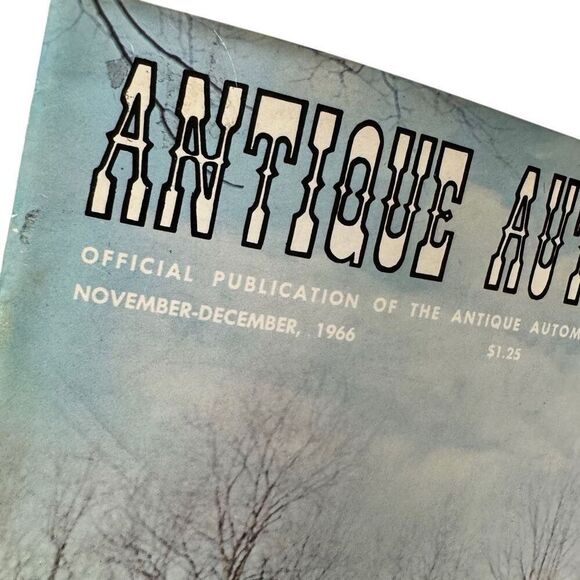 Antique Automobile 1966 Magazine November -December Volume 30 Issue 6 - Picture 3 of 4